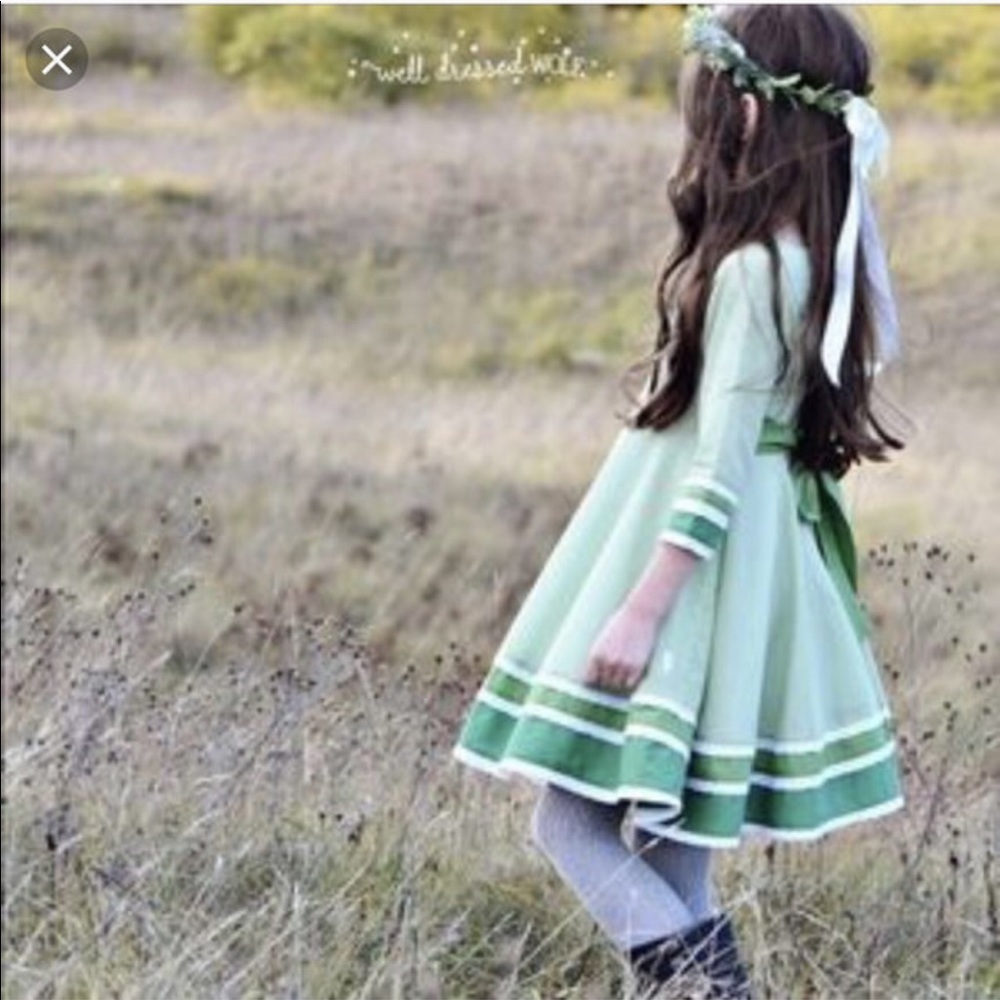 Well dressed wolf prince of peace heirloom dress